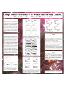 Charge Transfer Efficiency of the Wide Field Planetary Camera 2 Abstract