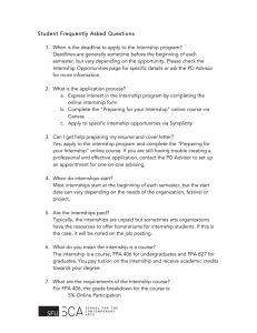 Student Frequently Asked Questions
