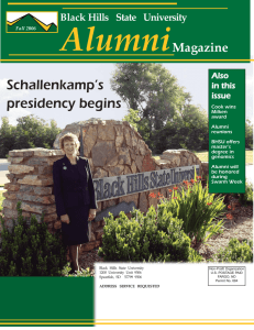 Alumni Schallenkamp’s presidency begins Magazine