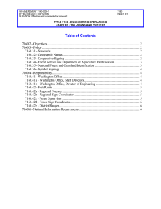 WO AMENDMENT 7100-2000-1 7160 EFFECTIVE DATE:  09/15/2000