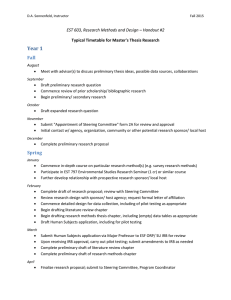 Year 1 Fall EST 603, Research Methods and Design – Handout #2