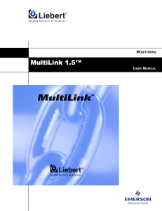 MultiLink 1.5™ M U ONITORING