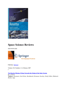 Space Science Reviews  ISSN 0038-6308 Publisher:
