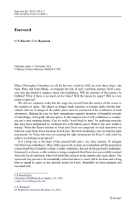 Foreword C.T. Russell · C.A. Raymond