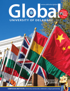 Global UD Universit y of Del aware www.udel.edu/global