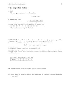 8.2: Expected Value