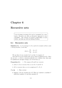 Chapter 6 Recursive sets