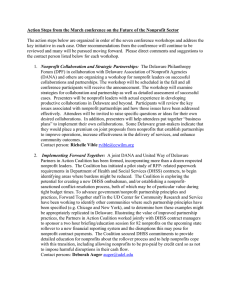 Action Steps from the March conference on the Future of...  The action steps below are organized in order of the... key initiative in each case. Other recommendations from the conference...