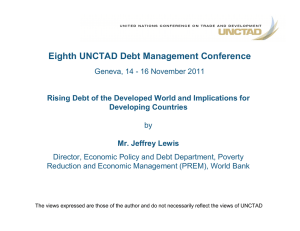 Eighth UNCTAD Debt Management Conference