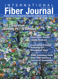 Fiber Journal Turning PET to Textiles Pall Corporation: