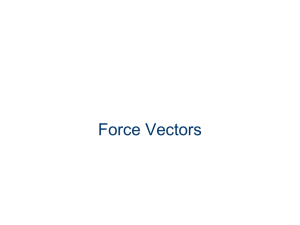 Force Vectors