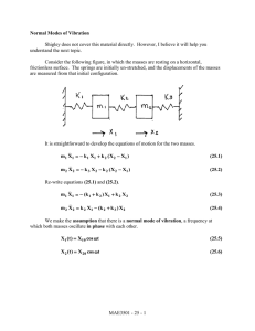Shigley does not cover this material directly.  However, I... understand the next topic. Normal Modes of Vibration