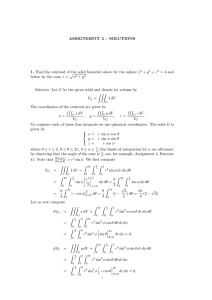 ASSIGNMENT 5 - SOLUTIONS + y + z