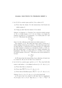 MA2223: SOLUTIONS TO PROBLEM SHEET 2
