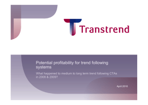 Potential profitability for trend following systems in 2008 &amp; 2009?