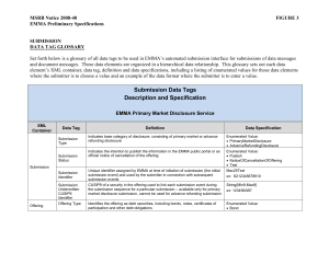 MSRB Notice 2008-40  FIGURE 3 EMMA Preliminary Specifications