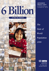 6 Billion The State of World