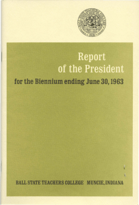 for the Biennium ending June 30, 1963 I