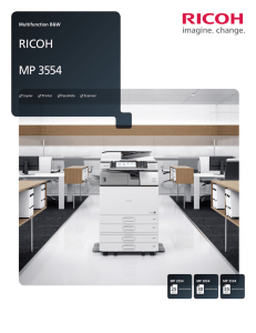 RICOH  MP 3554 35