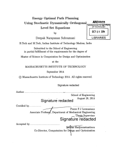 Energy  Optimal Path Planning 2014 Level  Set  Equations