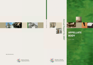 ISBN: 978-92-870-3451-9 Annual Report 2007  APPELL