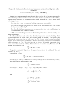 Chapter 3. Mathematical methods and numerical methods involving first order equations.