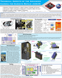 Technical Aspects of the Advanced Camera for Surveys Repair (ACS-R)