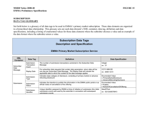 MSRB Notice 2008-40  FIGURE 15 EMMA Preliminary Specifications