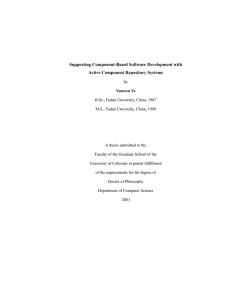 Supporting Component-Based Software Development with Active Component Repository Systems