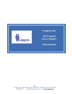 Compeer Inc.  2014 Annual Survey Report