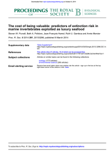 The cost of being valuable: predictors of extinction risk in