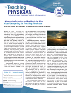 PHYSICIAN Teaching The Physician