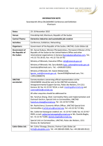 INFORMATION NOTE Dates: Venue: Seventeenth Africa OILGASMINE Conference and Exhibition