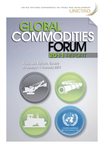 GLOBAL COMMODITIES FORUM 2011