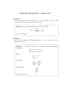 Math 304 (Spring 2015) - Homework 7