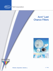 Acro Last Chance Filters ®