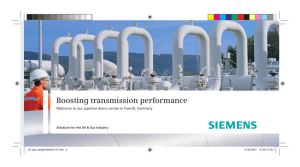 Boosting transmission performance Solutions for the Oil &amp; Gas Industry