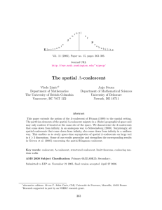 The spatial Λ-coalescent