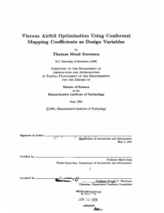 Viscous  Airfoil  Optimization  Using  Conformal @1991,