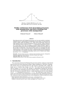 Stable continuous-state branching processes with immigration and Beta-Fleming-Viot processes with immigration