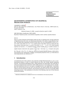 QUANTITATIVE ASYMPTOTICS OF GRAPHICAL PROJECTION PURSUIT