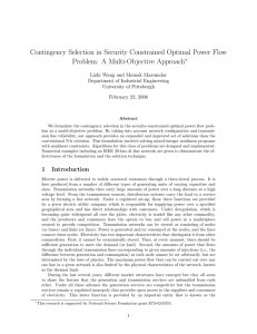 Contingency Selection in Security Constrained Optimal Power Flow