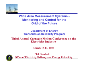 Third Annual Carnegie Mellon Conference on the Electricity Industry