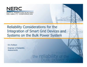 Reliability Considerations for the Integration of Smart Grid Devices and