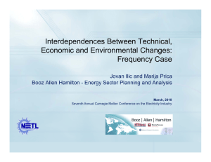 Interdependences Between Technical, Economic and Environmental Changes: