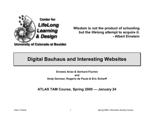 Digital Bauhaus and Interesting Websites