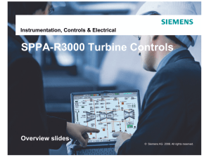 Overview slides Instrumentation, Controls &amp; Electrical