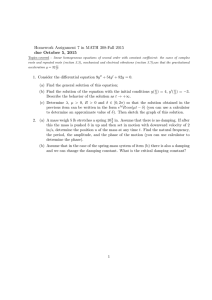 Homework Assignment 7 in MATH 308-Fall 2015 due October 5, 2015