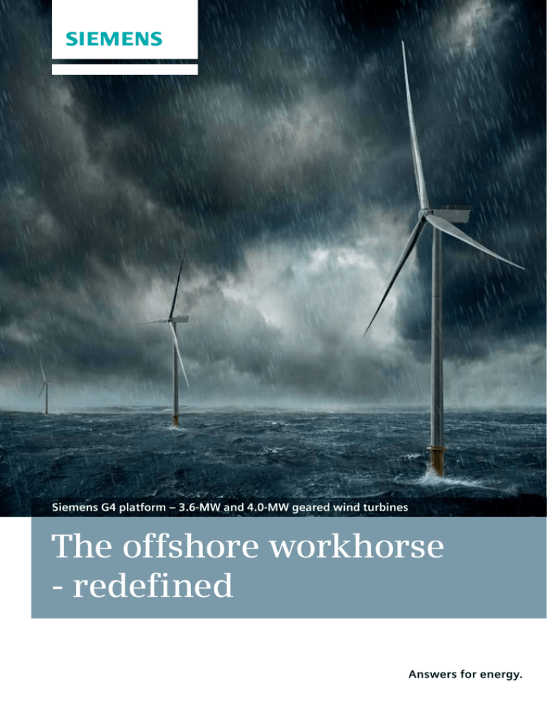 The offshore workhorse - redefined