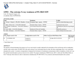 12952 - The extreme X-ray weakness of PG 0043+039